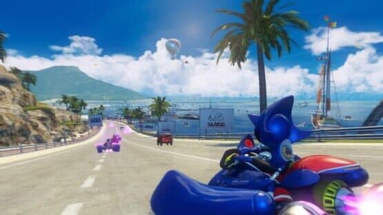 Sonic & All-Stars Racing Transformed: Metal Sonic & Outrun DLC — screenshot 1
