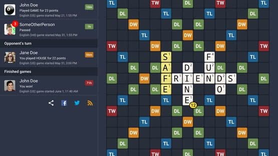 Wordfeud — screenshot 1