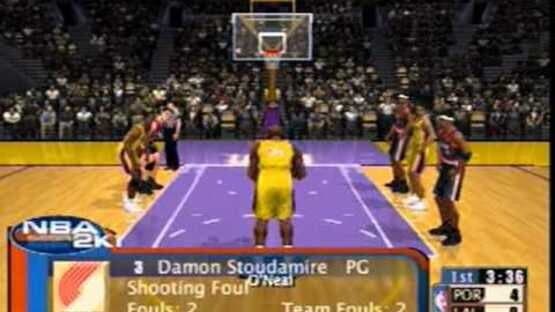NBA 2K1 — screenshot 1