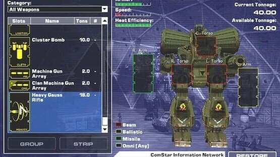MechWarrior 4: Inner Sphere 'Mech Pak — screenshot 1