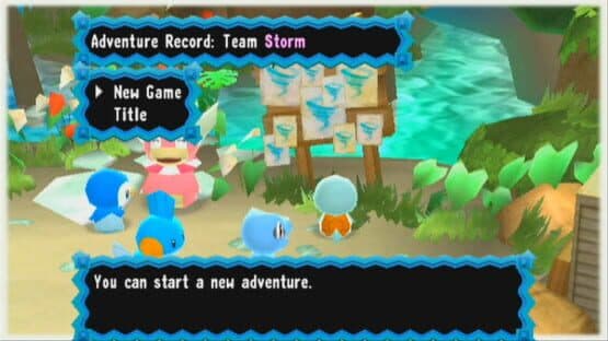 Pokémon Fushigi no Dungeon: Ikuzo! Arashi no Boukendan — screenshot 2