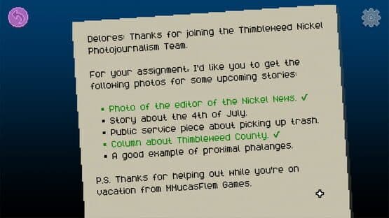 Delores: A Thimbleweed Park Mini-Adventure — screenshot 4