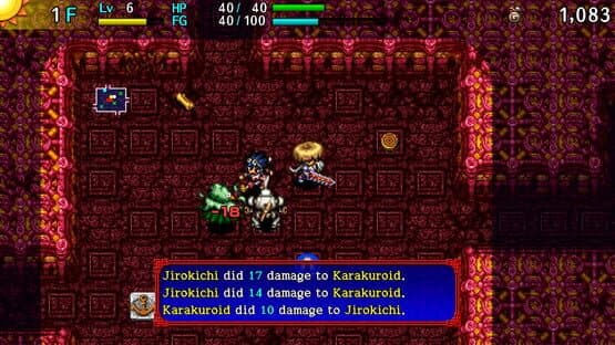 Shiren the Wanderer: The Tower of Fortune and the Dice of Fate — screenshot 1