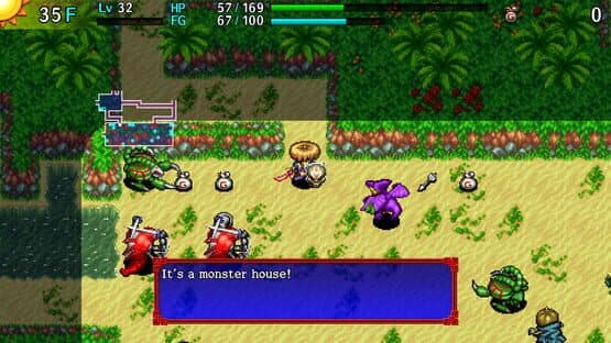 Shiren the Wanderer: The Tower of Fortune and the Dice of Fate — screenshot 2