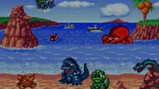 Godzilla: Doki-doki Kaijuu-tou!! — screenshot 2