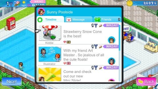 Pool Slide Story — screenshot 2
