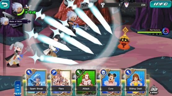 Kingdom Hearts: Union x Dark Road — screenshot 2