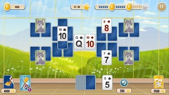 Solitaire TriPeaks Flowers — screenshot 1