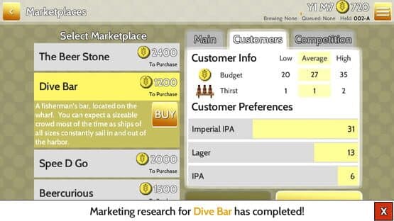 Fiz: The Brewery Management Game — screenshot 5