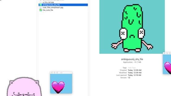 A Desktop Love Story — screenshot 1