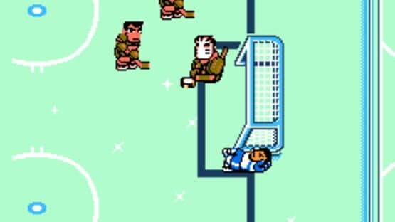 Go-Go! Nekketsu Hockey Club Slip-and-Slide Madness — screenshot 3