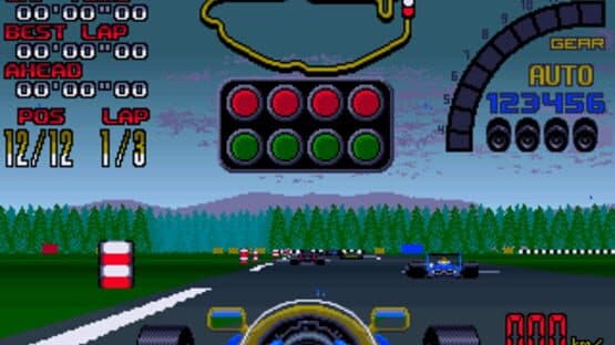 Nigel Mansell's World Championship Racing — screenshot 1