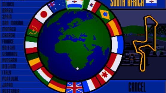 Nigel Mansell's World Championship Racing — screenshot 3