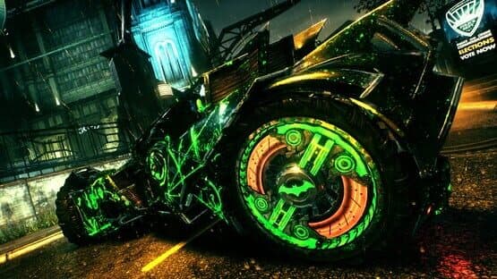 Batman: Arkham Knight - Riddler Themed Batmobile Skin — screenshot 4