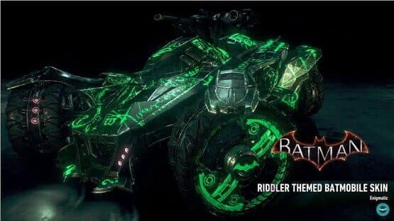 Batman: Arkham Knight - Riddler Themed Batmobile Skin — screenshot 5
