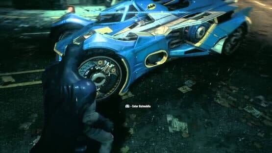 Batman: Arkham Knight - 1970s Batman Themed Batmobile Skin — screenshot 3