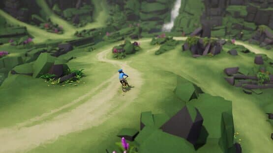 Lonely Mountains: Downhill - Eldfjall Island — screenshot 1