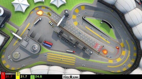 PixelJunk Racers: 2nd Lap — screenshot 1
