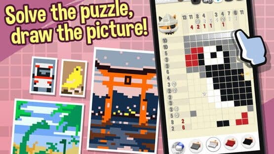 Hungry Cat Picross — screenshot 1