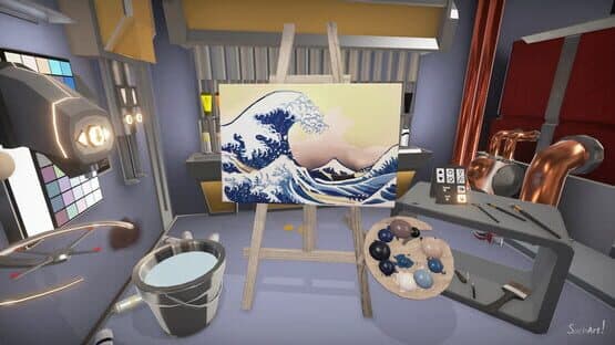 SuchArt: Genius Artist Simulator — screenshot 1