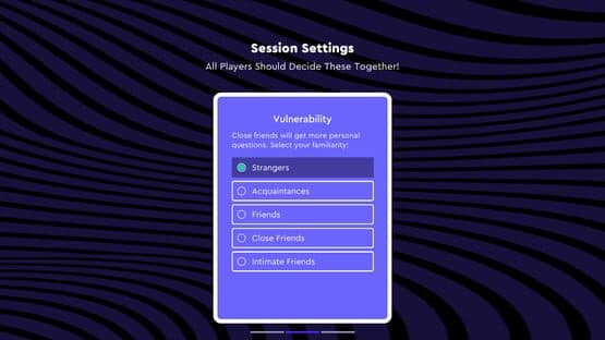 Wild Honesty: A Party Game for Deeper Conversations — screenshot 3