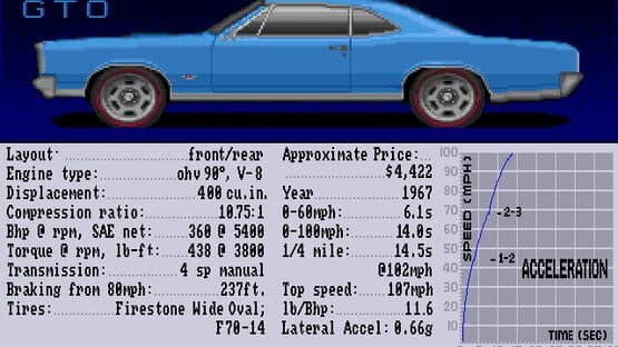 Test Drive II: Car Disk - The Muscle Cars — screenshot 3