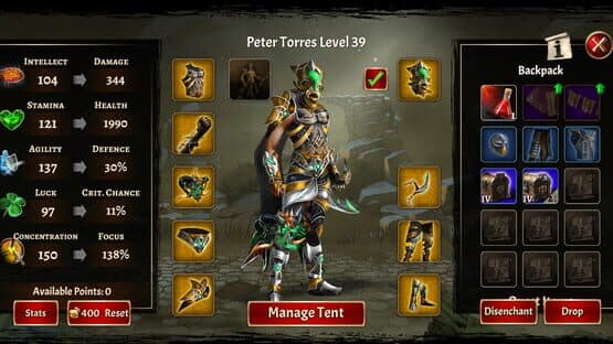 Eterna: Heroes Fall — screenshot 1