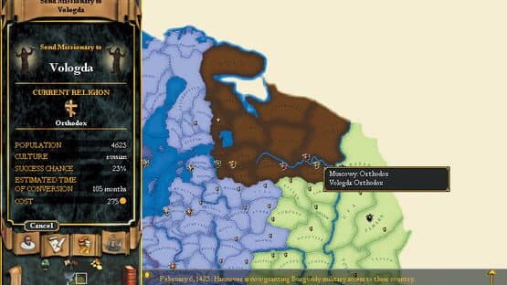 Europa Universalis II — screenshot 2