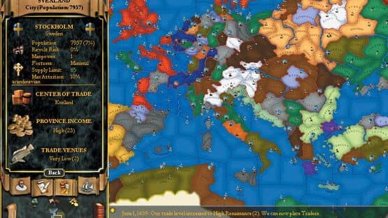 Europa Universalis II — screenshot 4