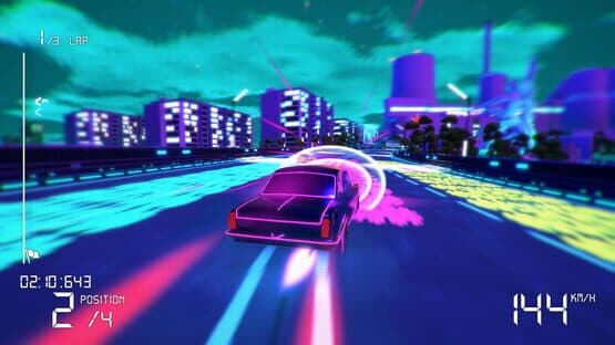 Electro Ride: The Neon Racing — screenshot 1