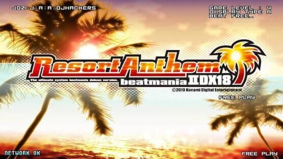 Beatmania IIDX 18 Resort Anthem — screenshot 1