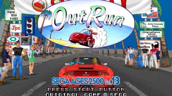 Sega Ages 2500 Vol. 13: OutRun — screenshot 1