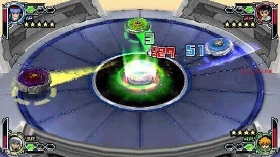 Metal Fight Beyblade Portable: Chouzetsu Tensei! Vulcan Horuseus — screenshot 1