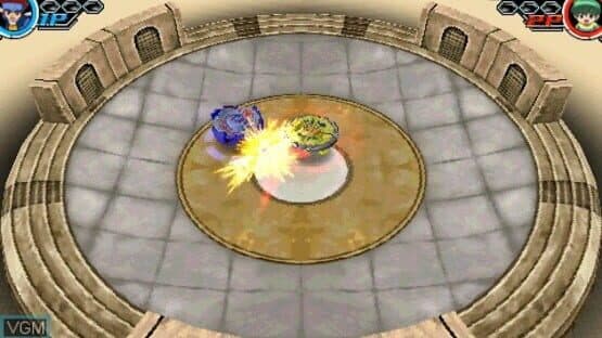 Metal Fight Beyblade Portable: Chouzetsu Tensei! Vulcan Horuseus — screenshot 2