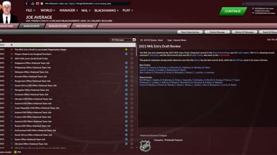 Franchise Hockey Manager 7 — screenshot 6