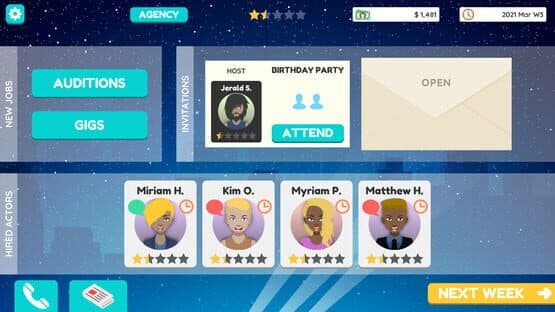 Actor Tycoon 2 — screenshot 1