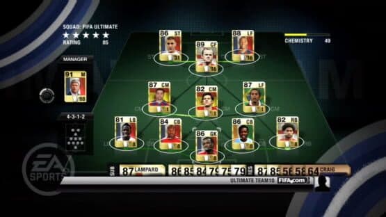 FIFA 10: Ultimate Team — screenshot 2