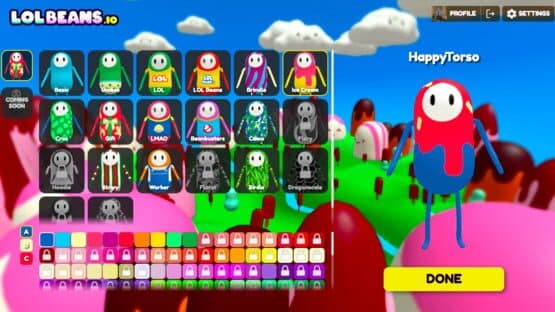 LOLBeans.io — screenshot 1