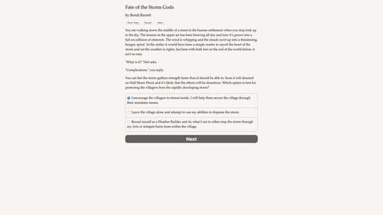 Fate of the Storm Gods — screenshot 1