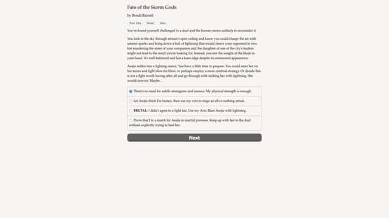 Fate of the Storm Gods — screenshot 2