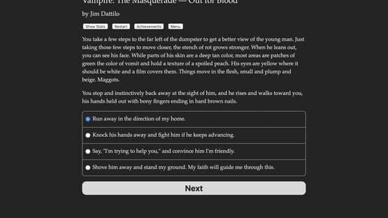 Vampire: The Masquerade - Out for Blood — screenshot 3