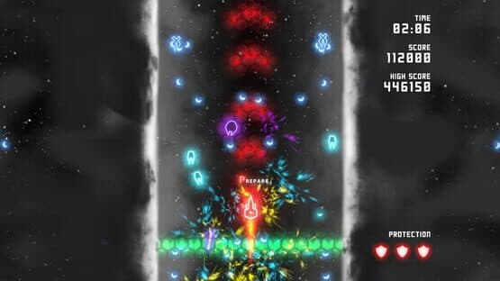 Neon Ships: The Type'em Up Shooter — screenshot 2