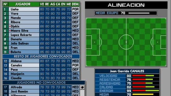 PC Fútbol 3.0 — screenshot 3