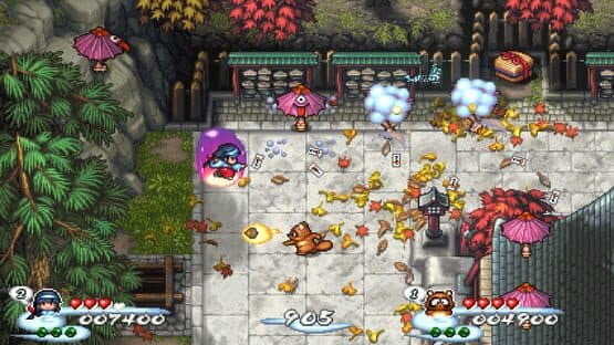 Pocky & Rocky Reshrined — screenshot 1