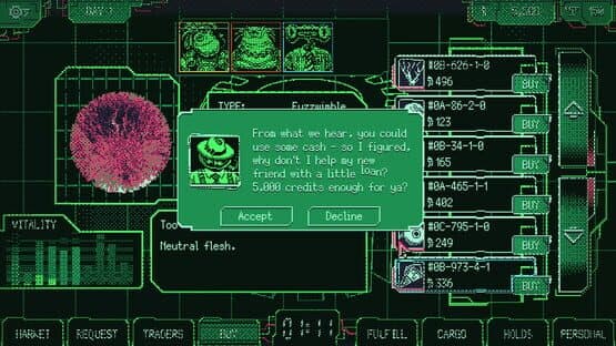 Space Warlord Organ Trading Simulator — screenshot 4