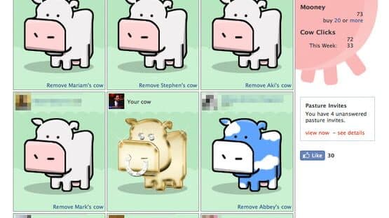 Cow Clicker — screenshot 1