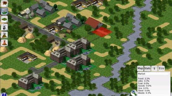 LinCity-NG — screenshot 1
