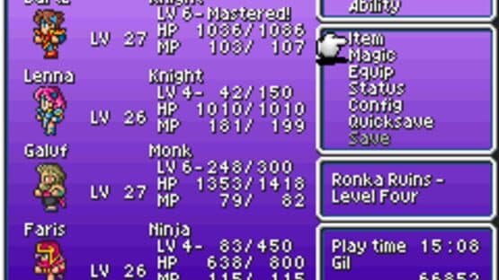 Final Fantasy V Advance — screenshot 5