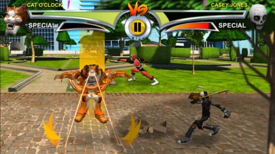 Power Rangers vs Teenage Mutant Ninja Turtles: Ultimate Hero Clash 2 — screenshot 1