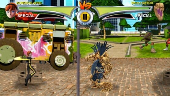 Power Rangers vs Teenage Mutant Ninja Turtles: Ultimate Hero Clash 2 — screenshot 2